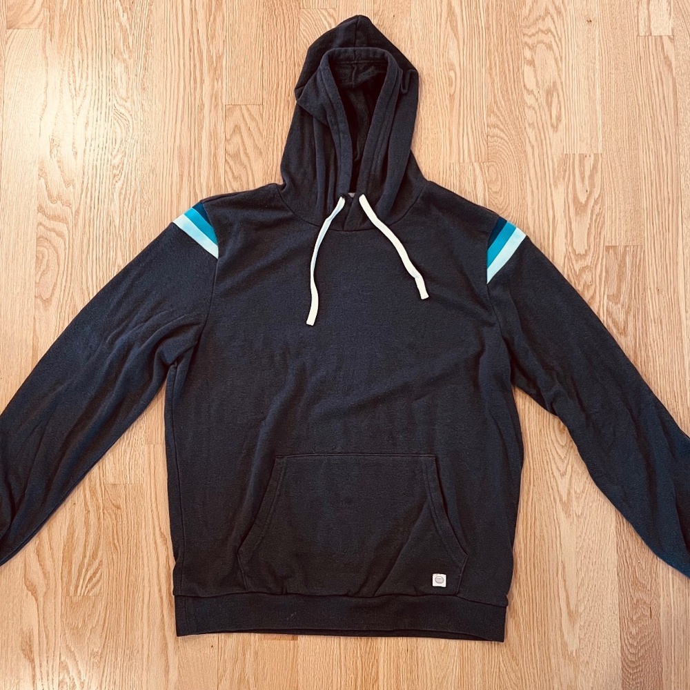 Marine Layer Banks Men's Pullover Hooded Sweatshirt - LARGE